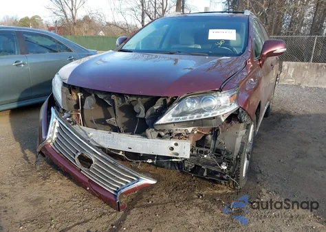 2013 Lexus Rx 350 из США, поврежденный, VIN 2T2ZK1BA2DC115865